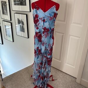 J. Crew | Dresses | Nwt J Crew Tiered Maxi Dress In Lobster Print Size |  Poshmark